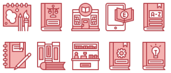 Book Store icon pack