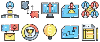 Startups Icon-Paket
