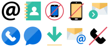 Communication 图标包