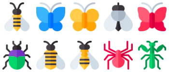 Insects icon pack