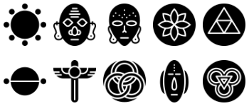 Symbols pakiet ikon