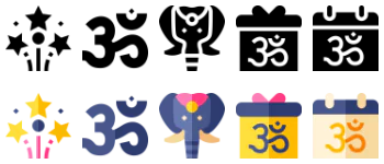 Diwali icon pack
