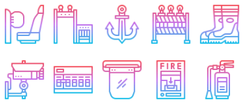 Safety icon pack