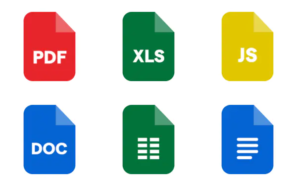 File types gói biểu tượng