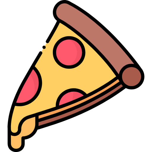 Pizza slice icon