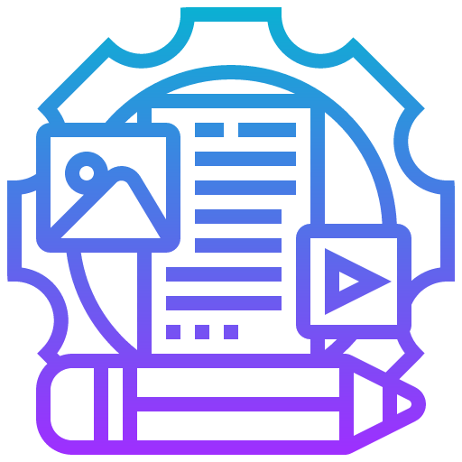 Content management icon