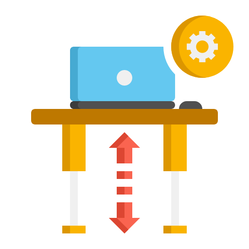 Height adjustment icon