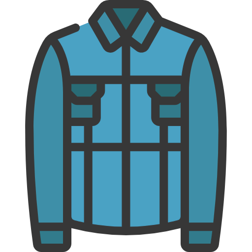 Denim jacket icon