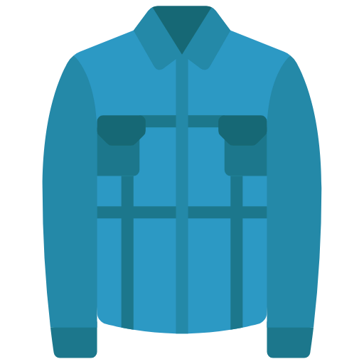 Denim jacket icon