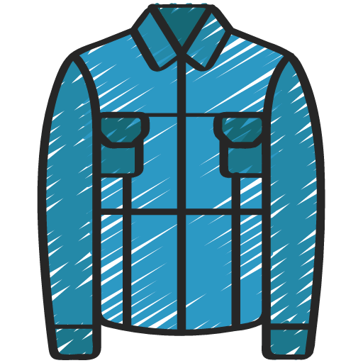 Denim jacket icon