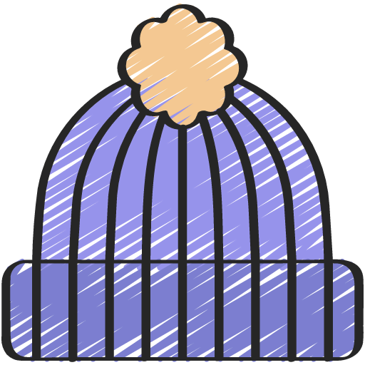 Wool hat icon