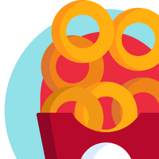 Onion ring icon
