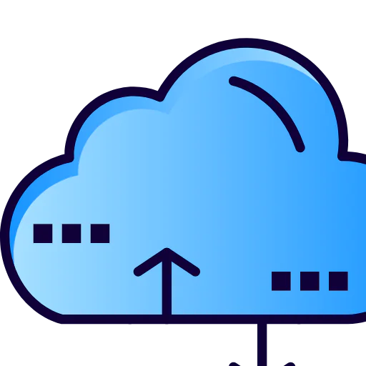 Cloud computing Ikona