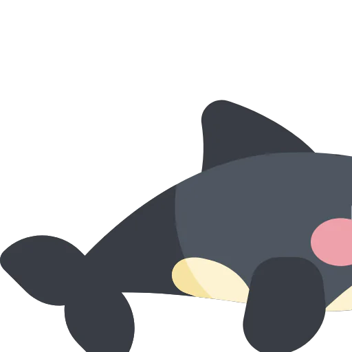 Killer whale icon
