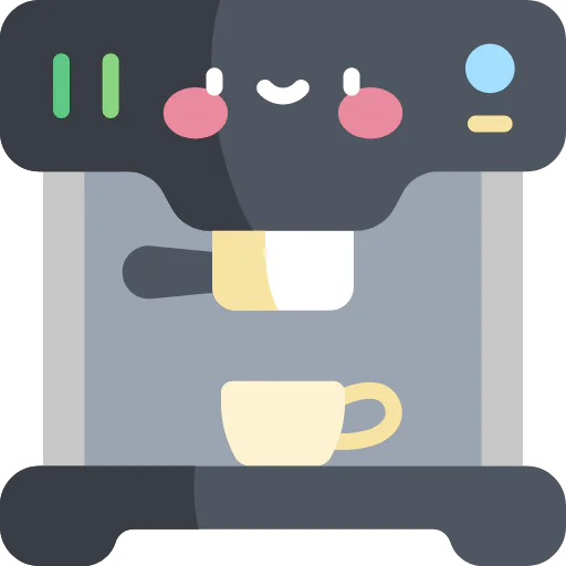 Coffee machine icon