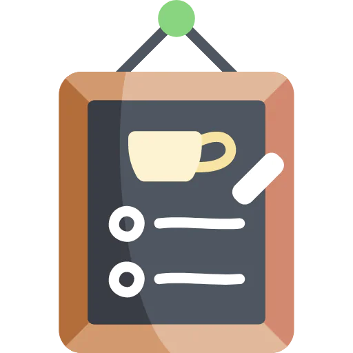 Chalkboard icon