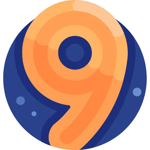 Nine Symbol
