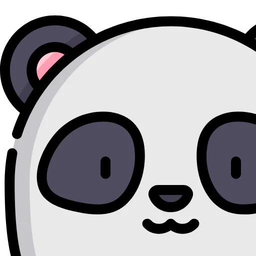 Panda bear Ikona