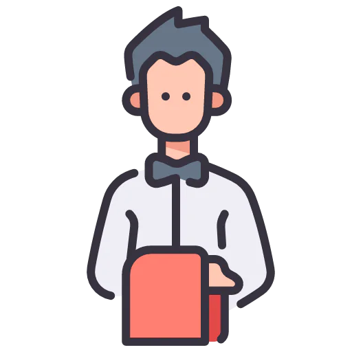 Waiter icon