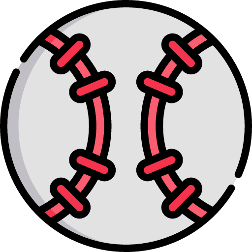 Baseball ball icon