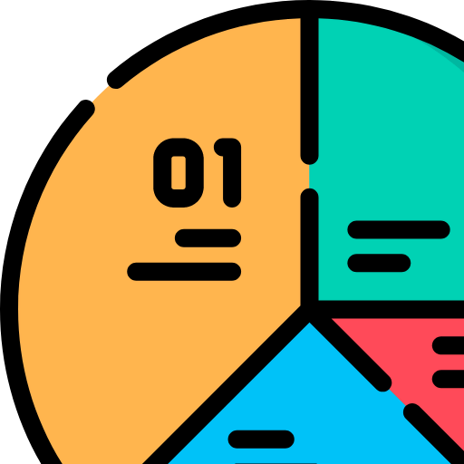 Pie chart Ikona