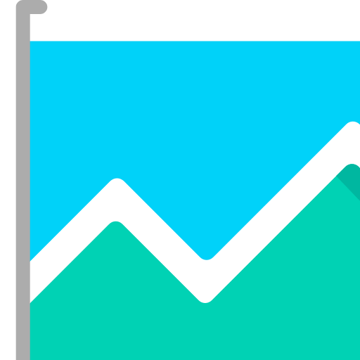 Line chart icon