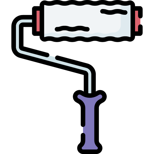 Paint roller icon