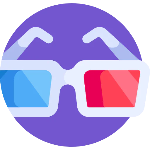 3d glasses icon