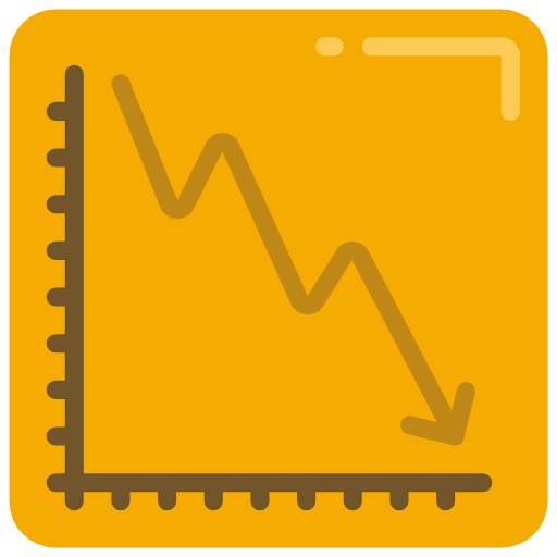 Progress chart Ikona
