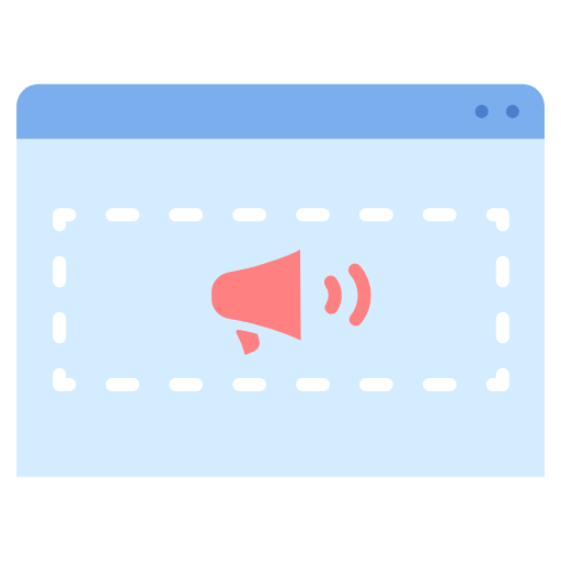 Advertising icon