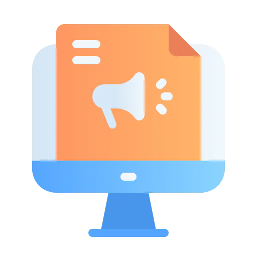 Web promotion icon