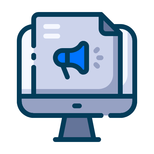 Web promotion icon