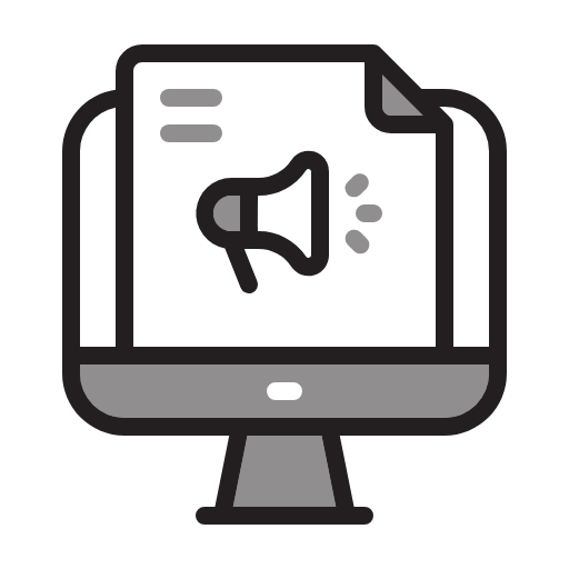 Web promotion icon