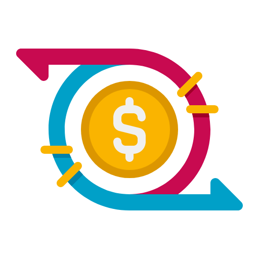 Cash flow icon