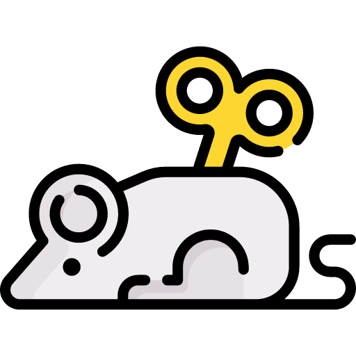 Mouse toy icon