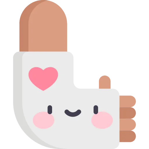 Broken arm icon