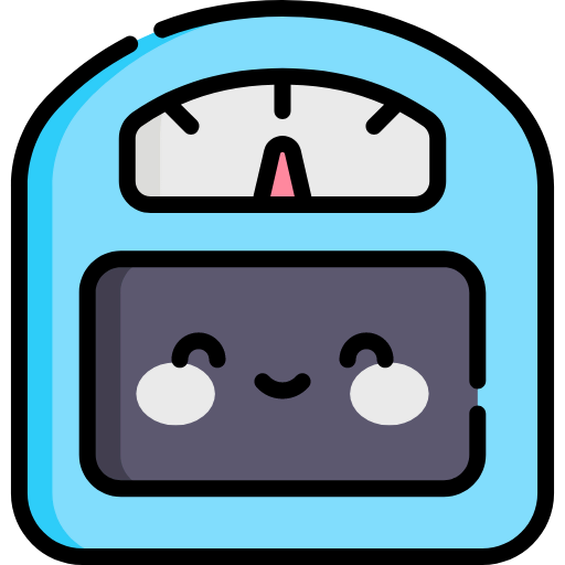 Weighing scale icon
