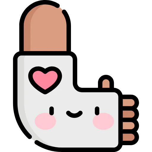 Broken arm icon