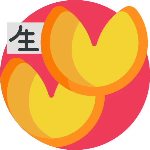 Fortune cookie icon