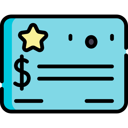 Cheque icon