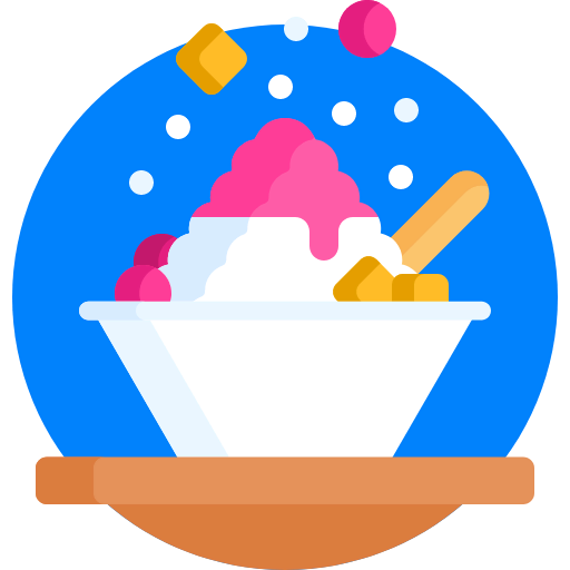 Shaved ice icon