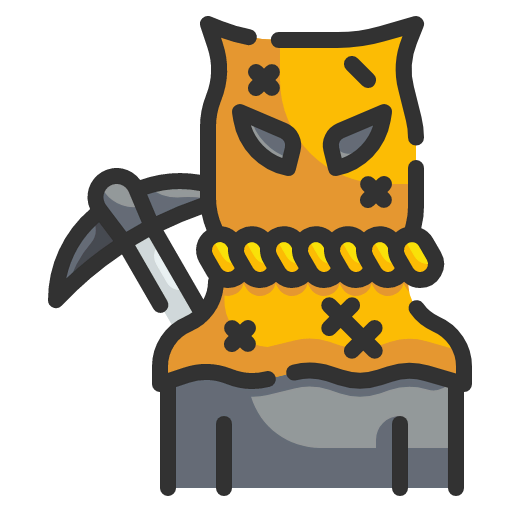 Sack man icon