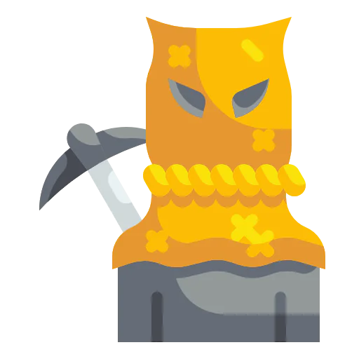 Sack man icon