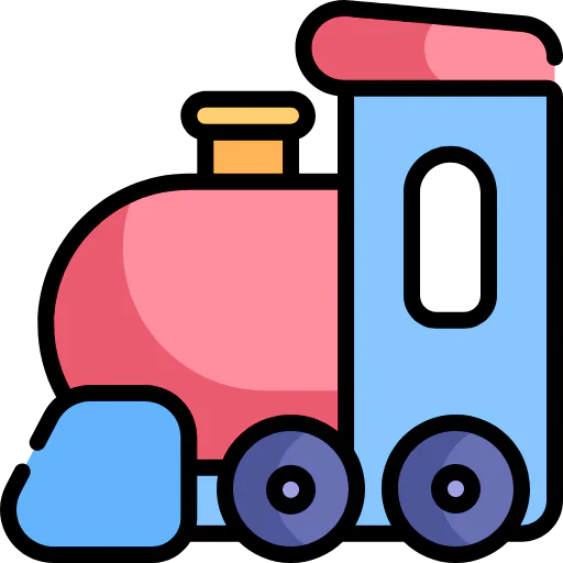 Train toy icon