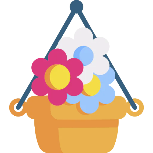 Flower pot icon