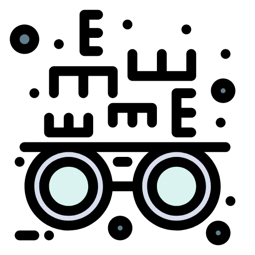 Eye test icon