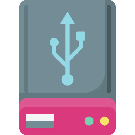 External hard drive icon