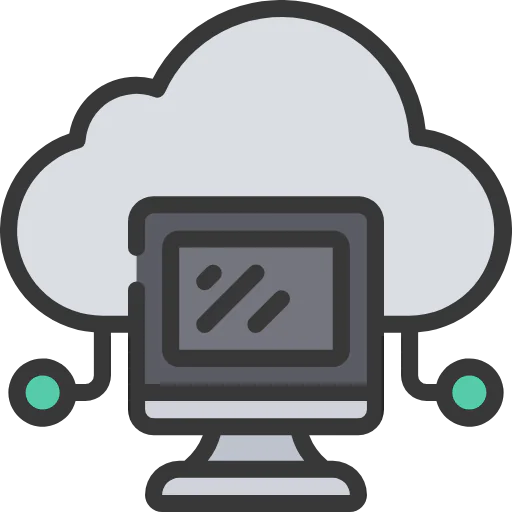 Cloud computing ícono
