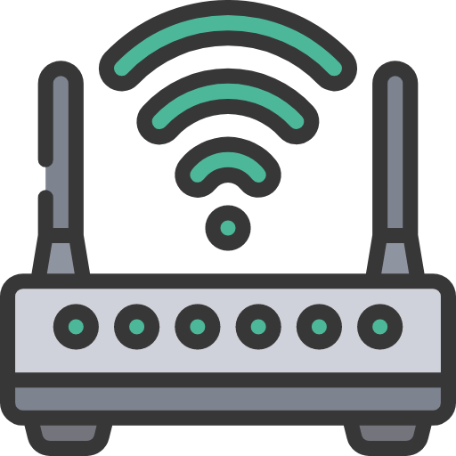 Wireless router icon