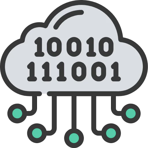 Cloud data Ikona